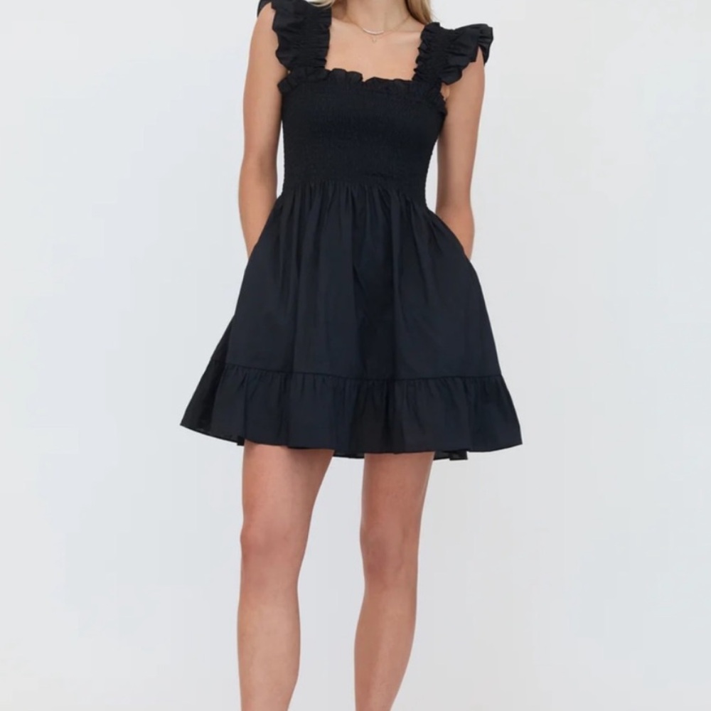 Elizabeth nap black dress